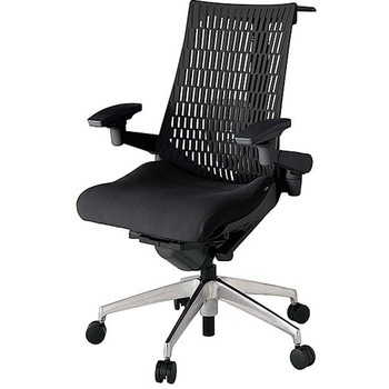 KJ427PSHZTT1T1 アクト2 背エラストマー 4D可動肘 ランバーサポート付 ハンガー付 アルミミラー脚 <配送時組立サービス付> イトーキ 69174887