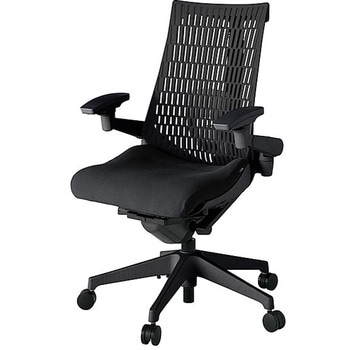 KJ427PS-MT1T1T1 アクト2 背エラストマー 4D可動肘 ランバーサポート付 樹脂脚 <配送時組立サービス付> イトーキ 69176750