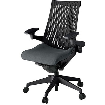 KJ427PS-MT1C3T1 アクト2 背エラストマー 4D可動肘 ランバーサポート付 樹脂脚 <配送時組立サービス付> イトーキ 69176759