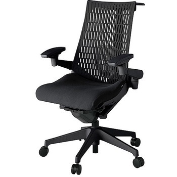 KJ427PSHT1T1T1 アクト2 背エラストマー 4D可動肘 ランバーサポート付 ハンガー付 樹脂脚 <配送時組立サービス付> イトーキ 69177048