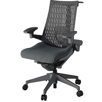 KJ427PSHW2C3W2 アクト2 背エラストマー 4D可動肘 ランバーサポート付 ハンガー付 樹脂脚 <配送時組立サービス付> イトーキ 69177179