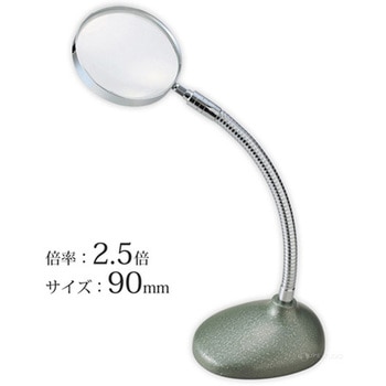 スタンドルーペ 2.5倍 90mm I.L.K(池田レンズ工業)