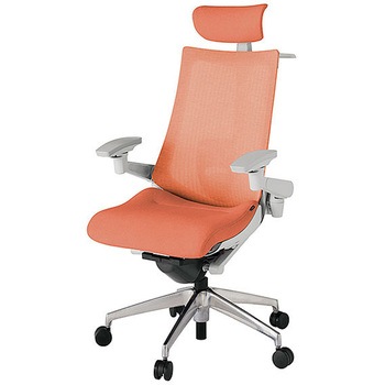 KJ-457JEXM-ZND4 アクト2 背テクスチャードメッシュ 4D可動肘 クロス張りヘッドサポート付 ランバーサポート付 ハンガー付 アルミミラー脚 <配送時組立サービス付> イトーキ 69181327