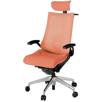 KJ-455JEXM-ZTD4 アクト2 背テクスチャードメッシュ 固定肘 クロス張りヘッドサポート付 ランバーサポート付 ハンガー付 アルミミラー脚 <配送時組立サービス付> イトーキ 69181887