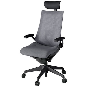 KJ-455JEFM-T1T3 アクト2 背テクスチャードメッシュ 固定肘 ビニールレザー張りヘッドサポート ランバーサポート付 樹脂脚 <配送時組立サービス付> イトーキ 69183129