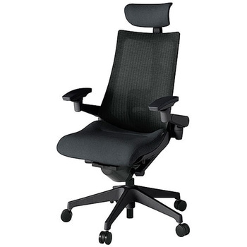 KJ-457JEEM-T1T1 アクト2 背テクスチャードメッシュ 4D可動肘 クロス張りヘッドサポート付 ランバーサポート付 樹脂脚 <配送時組立サービス付> イトーキ 69183960