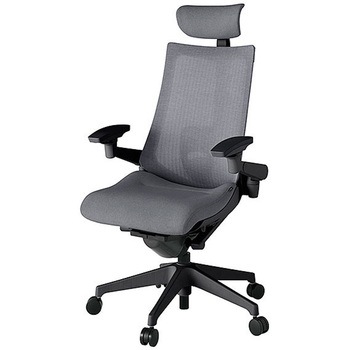 KJ-457JEEM-T1T3 アクト2 背テクスチャードメッシュ 4D可動肘 クロス張りヘッドサポート付 ランバーサポート付 樹脂脚 <配送時組立サービス付> イトーキ 69183969