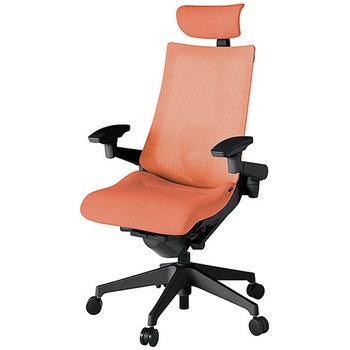 KJ-457JEEM-T1D4 アクト2 背テクスチャードメッシュ 4D可動肘 クロス張りヘッドサポート付 ランバーサポート付 樹脂脚 <配送時組立サービス付> イトーキ 69183987