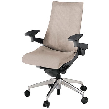 KJ-457JEM-ZDF6 アクト2 背テクスチャードメッシュ 4D可動肘 ランバーサポート付 アルミミラー脚 <配送時組立サービス付> イトーキ 69185816