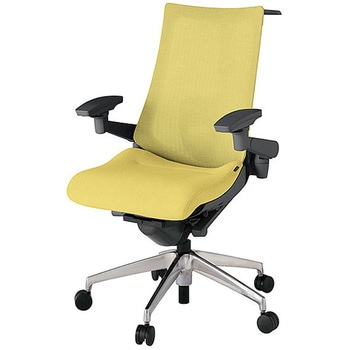 KJ-457JEHM-ZDU6 アクト2 背テクスチャードメッシュ 4D可動肘 ランバーサポート付 ハンガー付 アルミミラー脚 <配送時組立サービス付> イトーキ 69186245