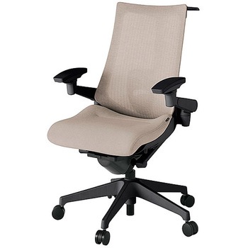 KJ-457JEHM-T1F6 アクト2 背テクスチャードメッシュ 4D可動肘 ランバーサポート付 ハンガー付 樹脂脚 <配送時組立サービス付> イトーキ 69188616