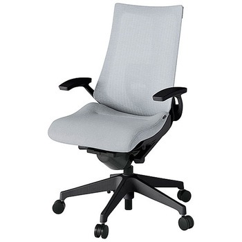 KJ-455JEM-T1T7 アクト2 背テクスチャードメッシュ 固定肘 ランバーサポート付 樹脂脚 <配送時組立サービス付> イトーキ 69189018