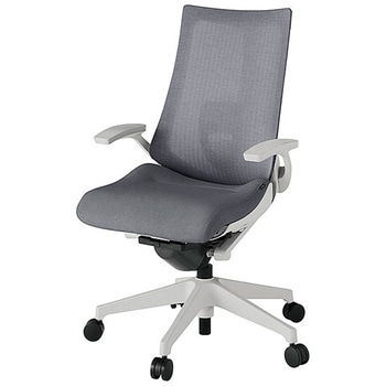 KJ-455JEM-GNT3 アクト2 背テクスチャードメッシュ 固定肘 ランバーサポート付 樹脂脚 <配送時組立サービス付> イトーキ 69189289