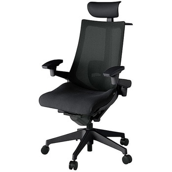 KJ-457JVYM-T1T1 アクト2 背プレーンメッシュ 4D可動肘 ランバーサポート付 ハンガー付 樹脂脚 <配送時組立サービス付> イトーキ 69193909