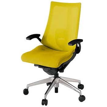 KJ-455JVM-ZTU5 アクト2 背プレーンメッシュ 固定肘 ランバーサポート付 アルミミラー脚 <配送時組立サービス付> イトーキ 69197190