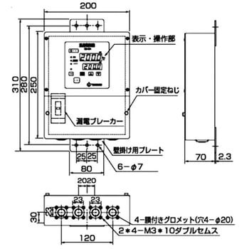 YDC-15N 温度制御盤 1個 ヤガミ 【通販モノタロウ】