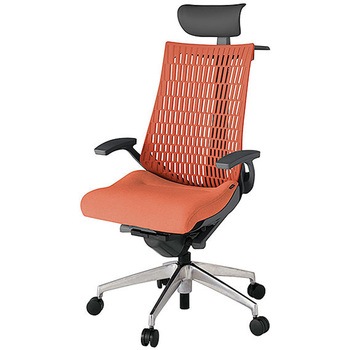 KJ445SAYZDD4D4 アクト2 背エラストマー 固定肘 ビニールレザー張りヘッドサポート ハンガー付 アルミミラー脚 <配送時組立サービス付> イトーキ 69201916