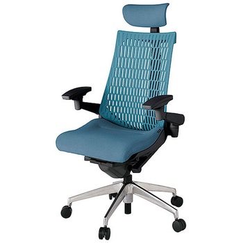 KJ447SAEMZTB4A4 アクト2 背エラストマー 4D可動肘 クロス張りヘッドサポート付 アルミミラー脚 <配送時組立サービス付> イトーキ 69202239