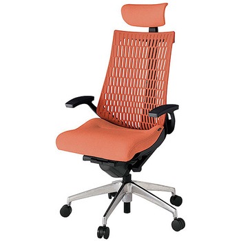 KJ445SAEMZTD4D4 アクト2 背エラストマー 固定肘 クロス張りヘッドサポート付 アルミミラー脚 <配送時組立サービス付> イトーキ 69202939