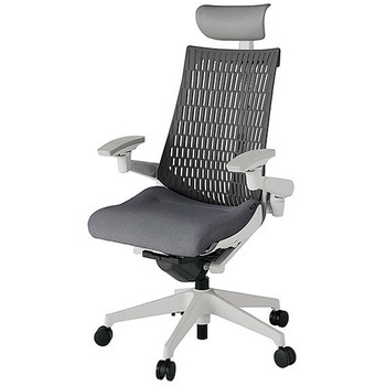 KJ447SAFGNT3W2 アクト2 背エラストマー 4D可動肘 ビニールレザー張りヘッドサポート 樹脂脚 <配送時組立サービス付> イトーキ 69203815