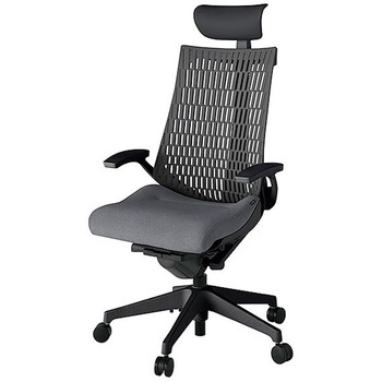 KJ445SAFT1T3W2 アクト2 背エラストマー 固定肘 ビニールレザー張りヘッドサポート 樹脂脚 <配送時組立サービス付> イトーキ 69204296