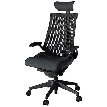 KJ445SAFMT1T1T1 アクト2 背エラストマー 固定肘 ビニールレザー張りヘッドサポート 樹脂脚 <配送時組立サービス付> イトーキ 69204348