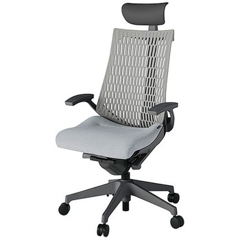 KJ445SAFW2T7T6 アクト2 背エラストマー 固定肘 ビニールレザー張りヘッドサポート 樹脂脚 <配送時組立サービス付> イトーキ 69204427