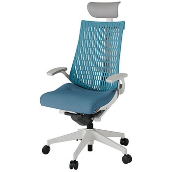 KJ445SAFGNB4A4 アクト2 背エラストマー 固定肘 ビニールレザー張りヘッドサポート 樹脂脚 <配送時組立サービス付> イトーキ 69204576