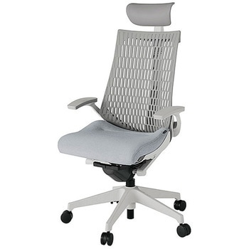 KJ445SAFMGNT7T6 アクト2 背エラストマー 固定肘 ビニールレザー張りヘッドサポート 樹脂脚 <配送時組立サービス付> イトーキ 69204610