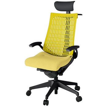 KJ445SAYMT1U6U5 アクト2 背エラストマー 固定肘 ビニールレザー張りヘッドサポート ハンガー付 樹脂脚 <配送時組立サービス付> イトーキ 69204750