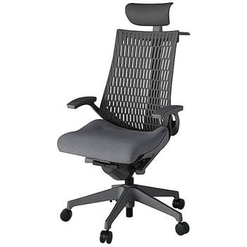 KJ445SAYW2T3W2 アクト2 背エラストマー 固定肘 ビニールレザー張りヘッドサポート ハンガー付 樹脂脚 <配送時組立サービス付> イトーキ 69204777