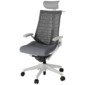 KJ445SAYMGNT3W2 アクト2 背エラストマー 固定肘 ビニールレザー張りヘッドサポート ハンガー付 樹脂脚 <配送時組立サービス付> イトーキ 69204960