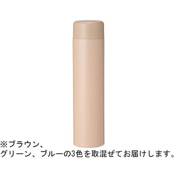 ストッパー付き真空ステンレススリムボトル 200mL 72本入 - 内海産業