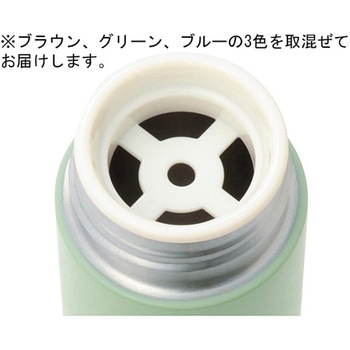 ストッパー付き真空ステンレススリムボトル 200mL 72本入 - 内海産業