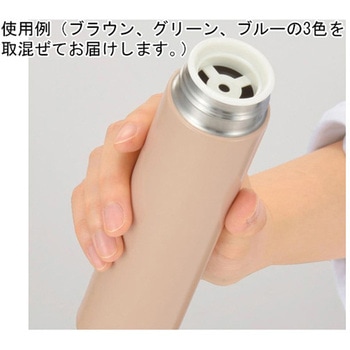 ストッパー付き真空ステンレススリムボトル 200mL 72本入 - 内海産業