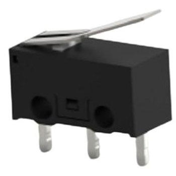 スナップ式マイクロスイッチ レベル PCB 1袋 500個入 TE Connectivity Japan(旧:TYCOELECTRONICS(タイコエレクトロニクス))