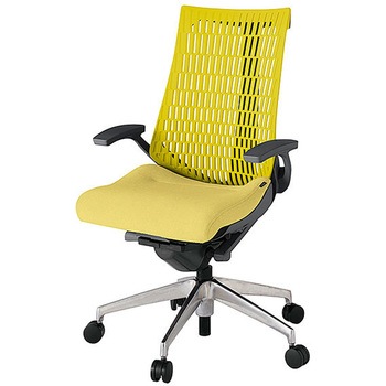 KJ445SA-ZDU6U5 アクト2 背エラストマー 固定肘 アルミミラー脚 <配送時組立サービス付> イトーキ 69207331