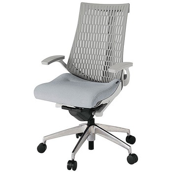 KJ445SA-ZNT7T6 アクト2 背エラストマー 固定肘 アルミミラー脚 <配送時組立サービス付> イトーキ 69207428