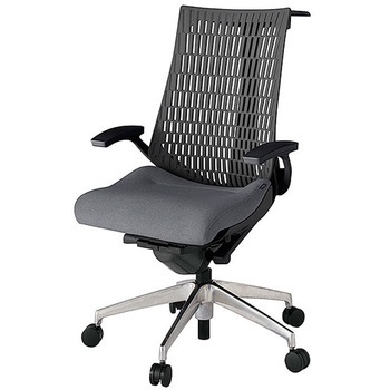 KJ445SAHZTT3W2 アクト2 背エラストマー 固定肘 ハンガー付 アルミミラー脚 <配送時組立サービス付> イトーキ 69207541