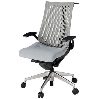 KJ445SAHZTT7T6 アクト2 背エラストマー 固定肘 ハンガー付 アルミミラー脚 <配送時組立サービス付> イトーキ 69207550