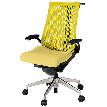 KJ445SAHZTU6U5 アクト2 背エラストマー 固定肘 ハンガー付 アルミミラー脚 <配送時組立サービス付> イトーキ 69207568