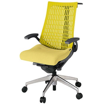 KJ445SAHMZDU6U5 アクト2 背エラストマー 固定肘 ハンガー付 アルミミラー脚 <配送時組立サービス付> イトーキ 69207751