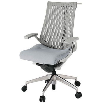 KJ445SAHZNT7T6 アクト2 背エラストマー 固定肘 ハンガー付 アルミミラー脚 <配送時組立サービス付> イトーキ 69207787