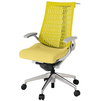 KJ445SAHMZNU6U5 アクト2 背エラストマー 固定肘 ハンガー付 アルミミラー脚 <配送時組立サービス付> イトーキ 69207866