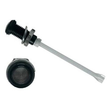 RHD-2140-F9PS67PR スモーク 丸型 レンズ LED照明 アクリル透明棒 1袋 100個入 BIVAR 69208057