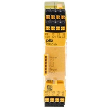セーフティリレー 48→ 240 V ac/dc チャンネル数2 安全接点3 PILZ