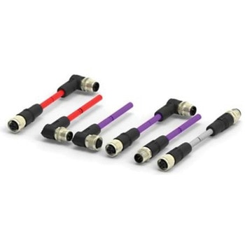 センサアクチュエータケーブル 20 → 22 AWG M12シリーズ TE CONNECTIVITY