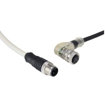 センサアクチュエータケーブル 28 → 22 AWG コア数：1 M12シリーズ 1箱 25個入 BULGIN