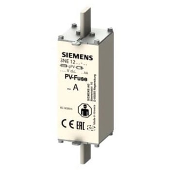 センタータグヒューズ 定格電流 80A 1.5kV 1袋 2個入 SIEMENS