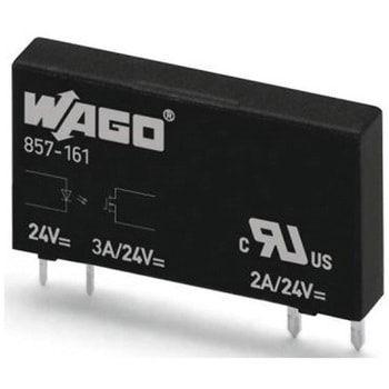 ソリッドステートリレー 最大負荷電流：0.1 A 最大負荷電圧：48 V dc プラグイン ワゴジャパン